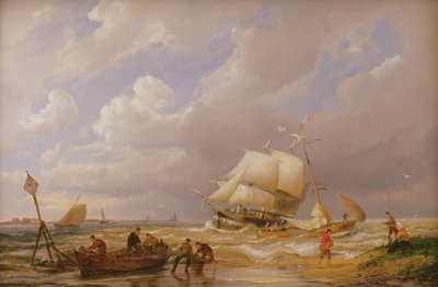 Pampas sul Zuider Zee, XIX secolo da Pieter Cornelis Dommerson